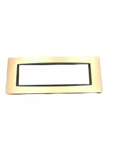 Vimar 20657.21 Classic Plate 7 Modules Satin Gold